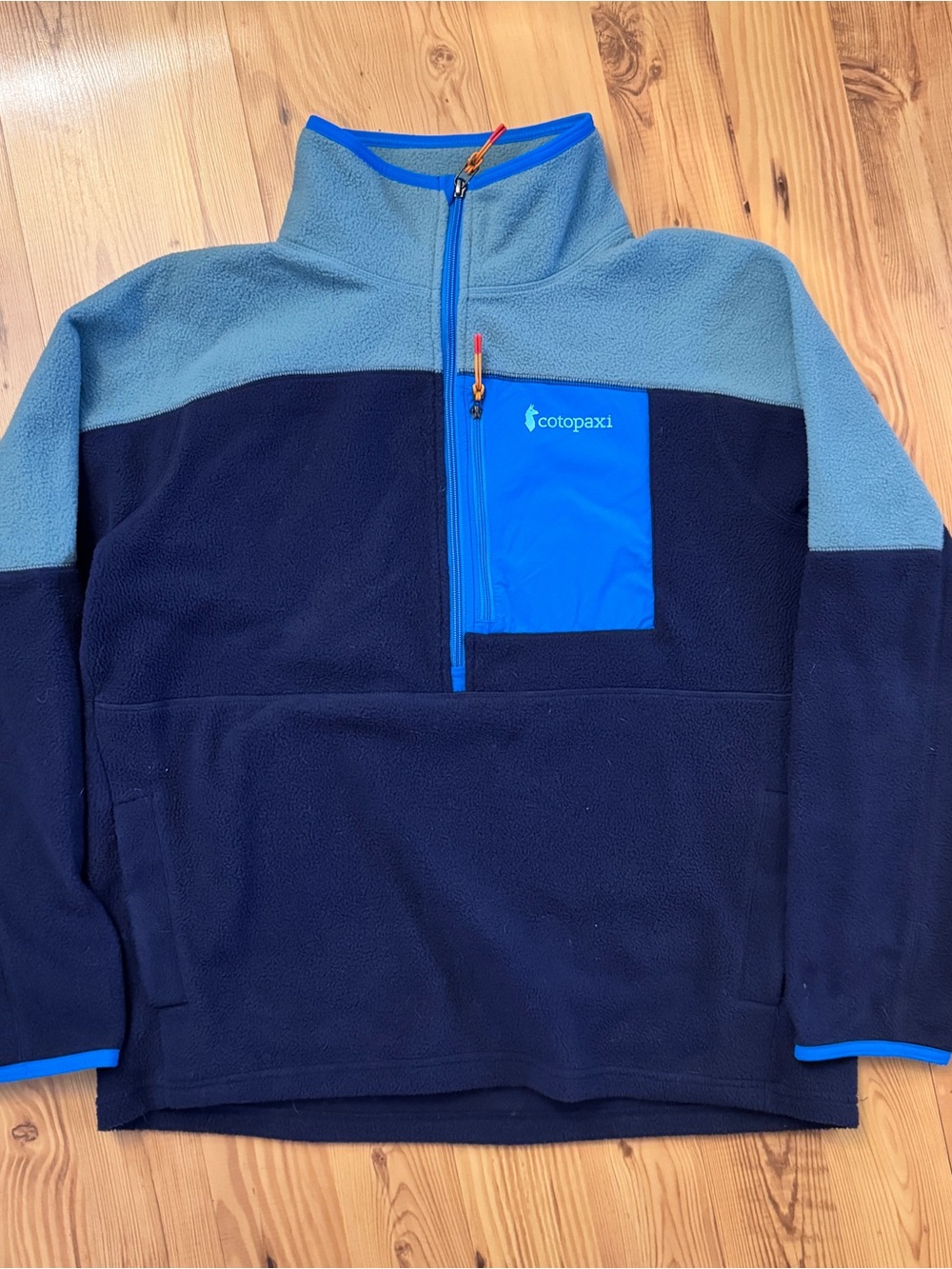 Cotopaxi 1/2 Zip Blue Fleece Pullover Jacket